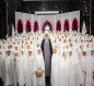 ممثل المرجع السيستاني يتوسّط تلميذات مدارس العتبة الحسينية المقدسة في حفل تكليفهن (صور)