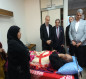 بصبحة مسؤولي الهلال الاحمر: العتبة الحسينية يتفقد الجرحى الفلسطينيين الراقدين بمدينة الطب في بغداد(فيديو)