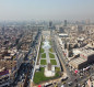 بالصور:العتبة الحسينية تأهل حديقة الامة في منطقة الباب الشرقي وسط بغداد