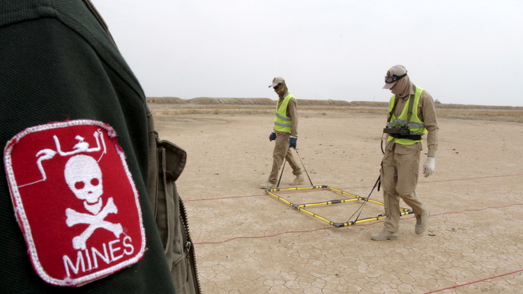 الألغام والقنابل غير المنفلقة تفوق عدد سكان العراق
