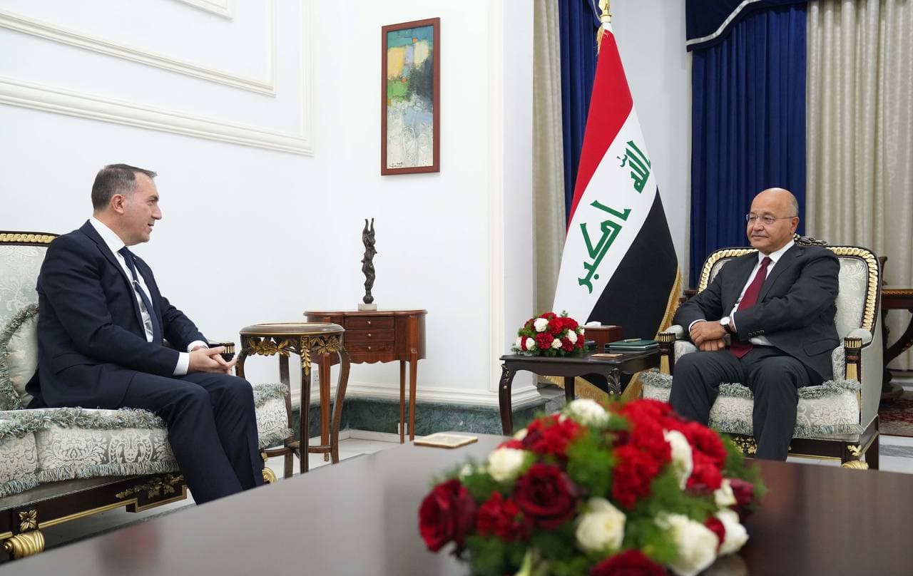 برهم صالح للسفير التركي بمناسبة انتهاء مهام عمله: نرفض التدخلات والاعتداءات