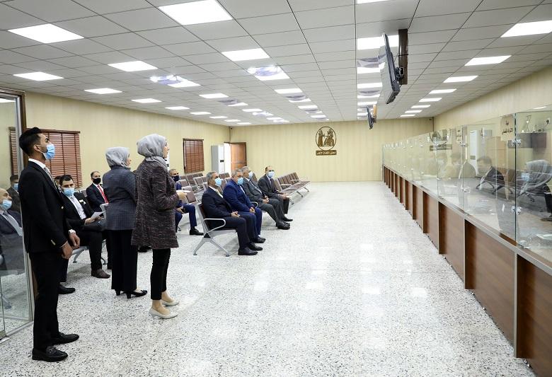 استعلامات الالكترونية في مقر مجلس القضاء العراقي توفر الخدمات الكترونيا