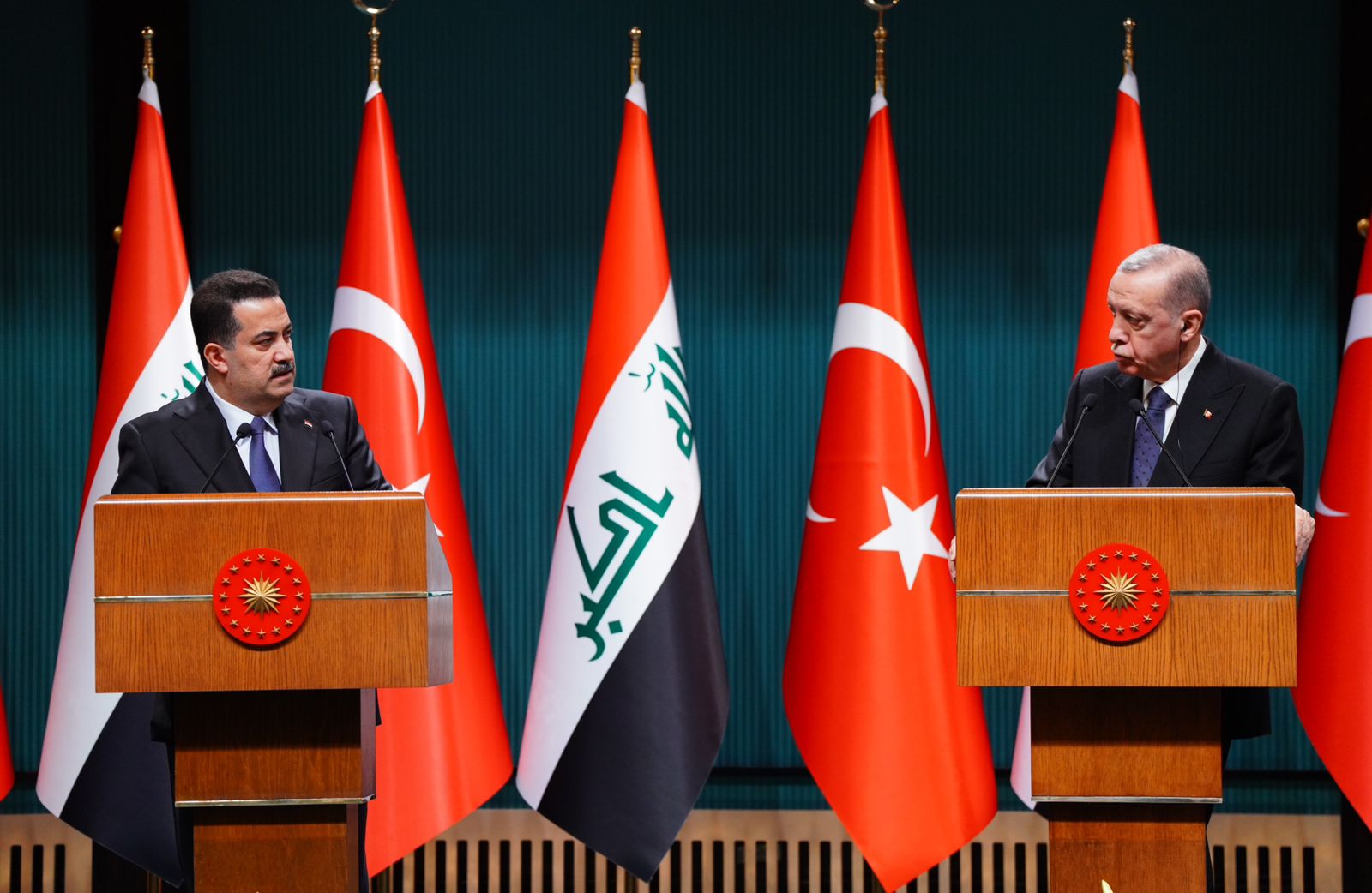 اردوغان: وجهنا بزيادة اطلاقات مياه نهر دجلة نحو العراق