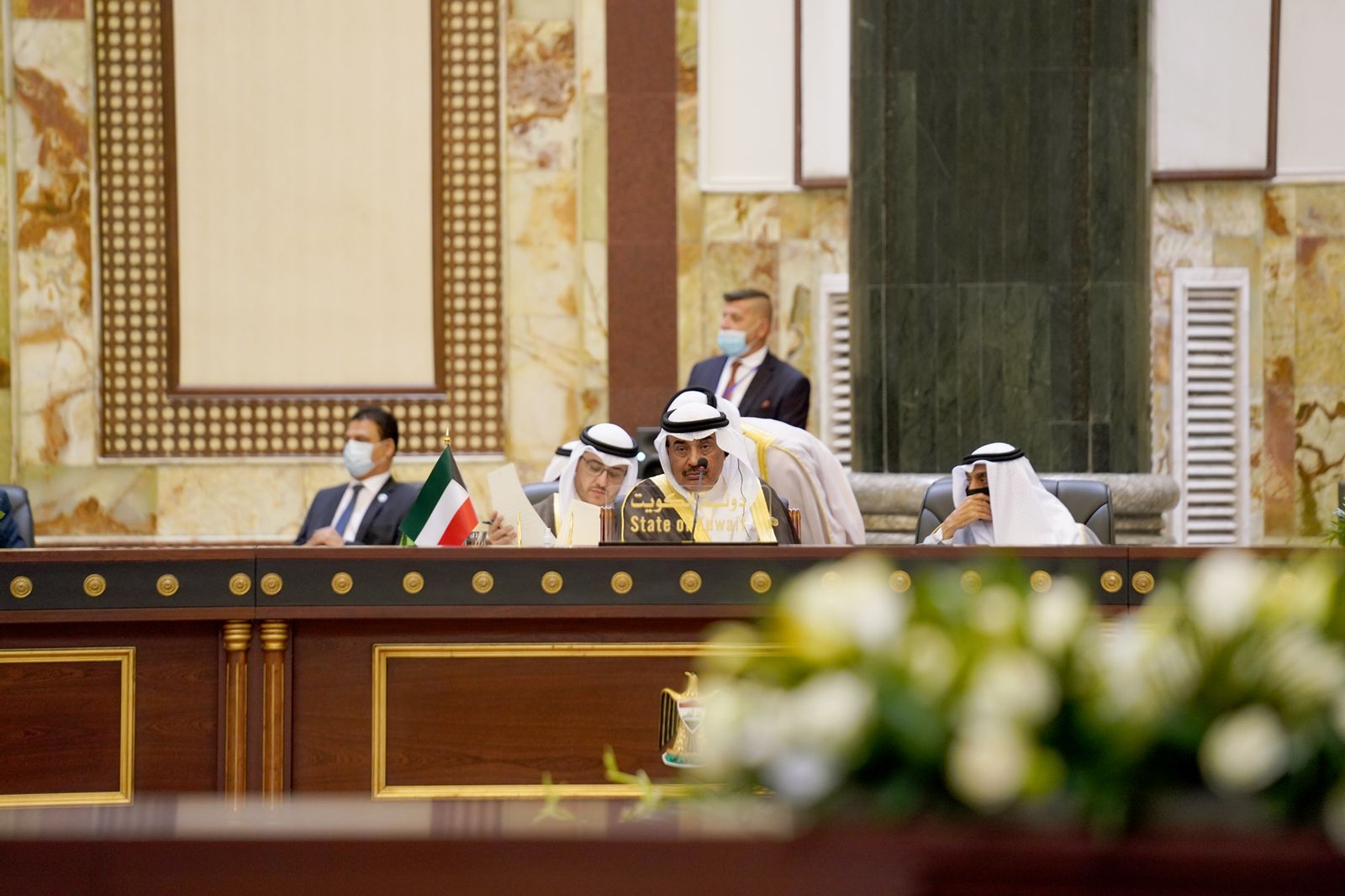 رئيس الوزراء الكويتي: المنطقة العربية لن تنعم بالاستقرار طالما يفتقدها العراق المقبل على مرحلة مصيرية - Vimarsana News