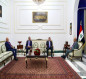 الرئيس صالح و"ابو مازن" يبحثان الأوضاع الخدمية والإدارية في صلاح الدين
