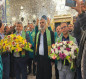 بالفيديو :العتبة الحسينية تضع اكاليل من الزهور على مرقد السيدة زينب في دمشق بمناسبة مولدها