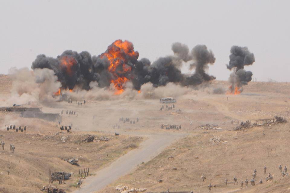 المالكي: لن نفاوض صناع الأزمة والجيش ليس للشيعة+صورة من المعركة