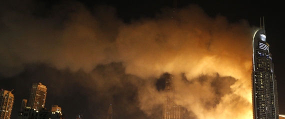 كيف انتشرت النيران في 40 طابقاً بفندق دبي في 5 دقائق؟