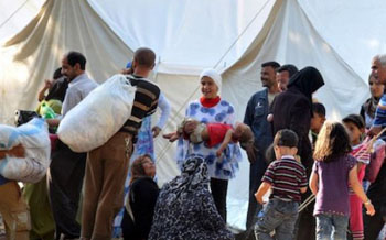 رئيس قبيلة سوري يستغيث بالأنبار.. وعلي السليمان ينشئ مخيمات للاجئين