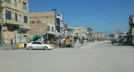 كربلاء :اغلاق طريق  شارع محلات نادي الطف (سوق حي الموظفين ) يربك حركة المرور بالصور