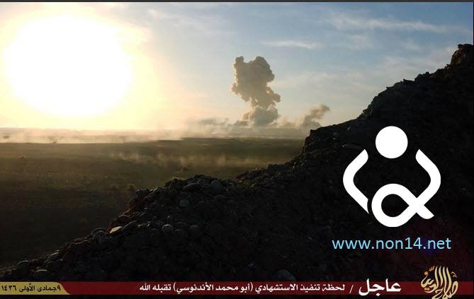 شاهد بالصور لحظة استشهاد المقدم البطل السيد أحمد زيني أمس في شمال سامراء