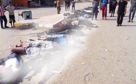 داعش يعدم 20 عنصرا امنيا بناحية البغدادي