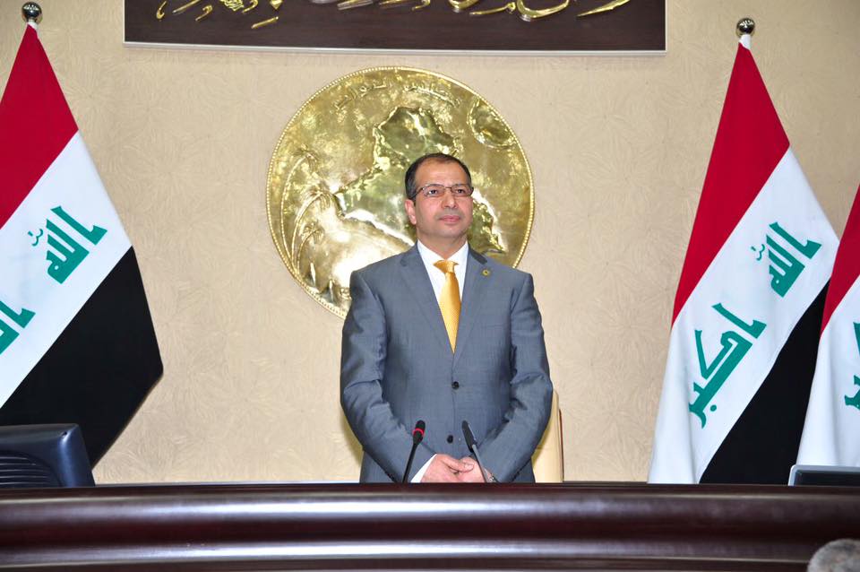 مشادة كلامية بين رئيس البرلمان والكتل الكردستانية