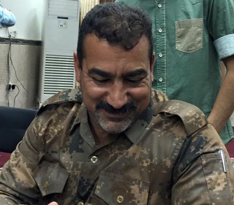 امر لواء علي الاكبر يكشف عما يدور في معارك بيجي ويؤكد انضمام مقاتلين من اهالي بيجي والموصل تحت راية اللواء