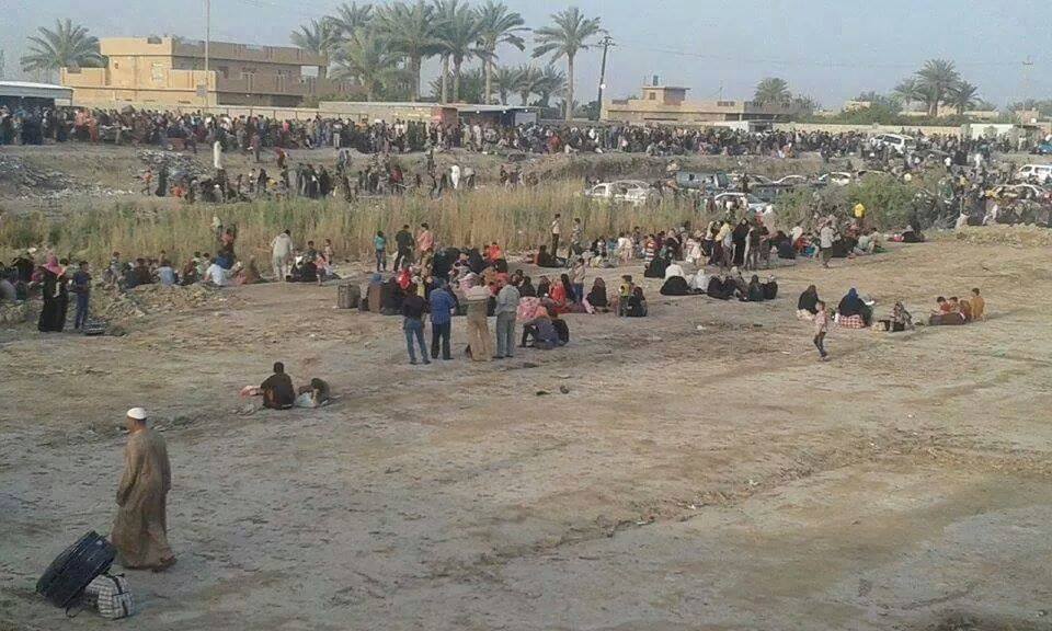 مسؤول عراقي يقول ان بين النازحين دواعش مدسوسين