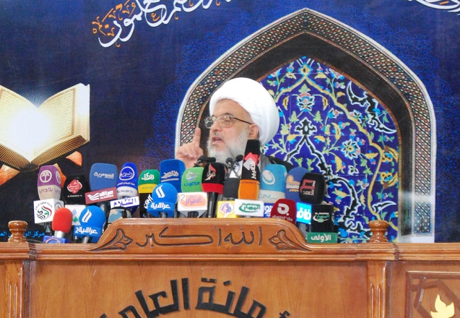 المرجع السيستاني يرفض قرار مجلس النواب الامريكي ويطالب القوى السياسية بموقف واضح لرفض هذا الاسلوب بالتعامل مع الشعب العراقي