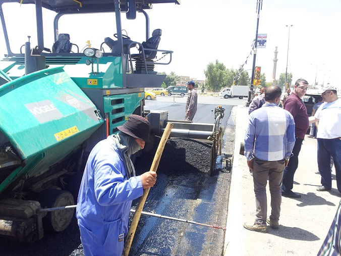 الموصل :استئناف العمل بمعمل الاسفلت بعد توقف دام اكثر من شهر نتيجة الصيانة
