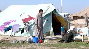 صحة النجف تضع المستشفى الميداني المتنقل في خدمة العوائل النازحة