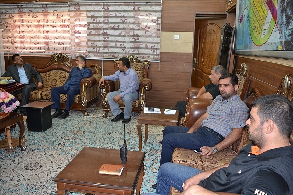 بلدية كربلاء تنسق العمل مع بلدية طهران لبناء مجاميع صحية مجاناً في كربلاء