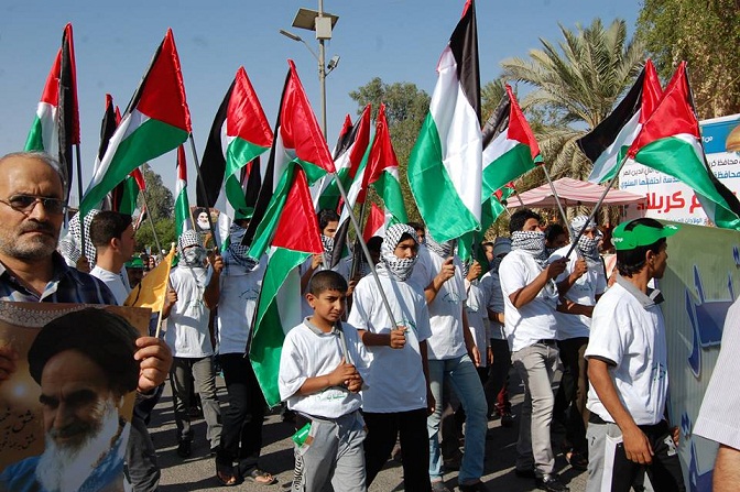 احزاب في كربلاء تحتفل بيوم القدس