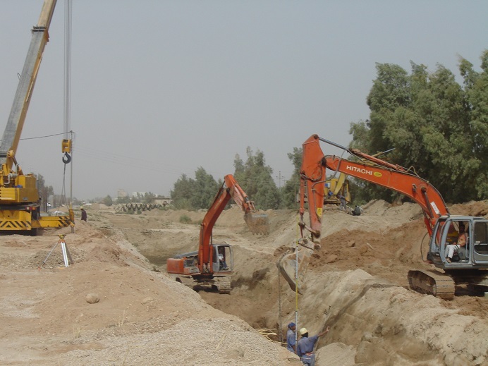 شمول مبزل فرعي في كربلاء المقدسة بأعمال التغليف