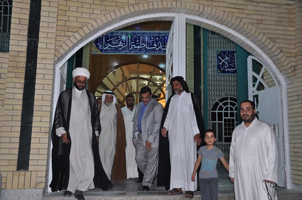 ديوان الوقف الشيعي في البصرة يفتتح مسجد فاطمة الزهراء(ع)