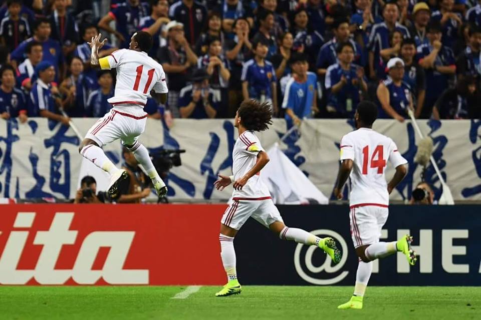 بالصور: الإمارات تعطل الروبوت الياباني بهدفي خليل