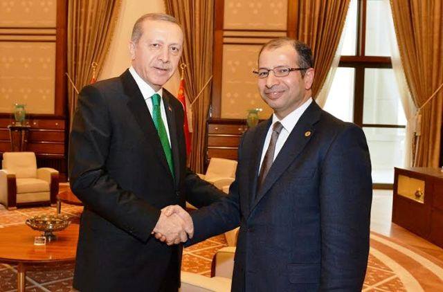 اردوغان يستقبل الجبوري في انقرة
