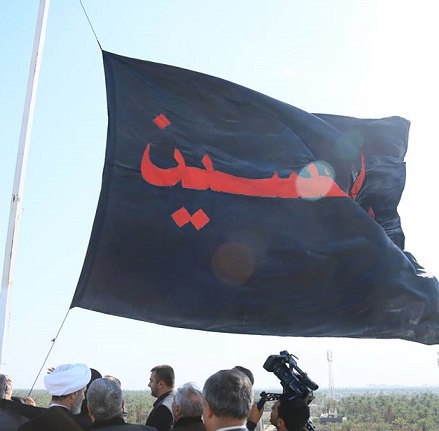 العتبة الحسينية ترفع عددا من الرايات السوداء في سماء الجامعات العراقية