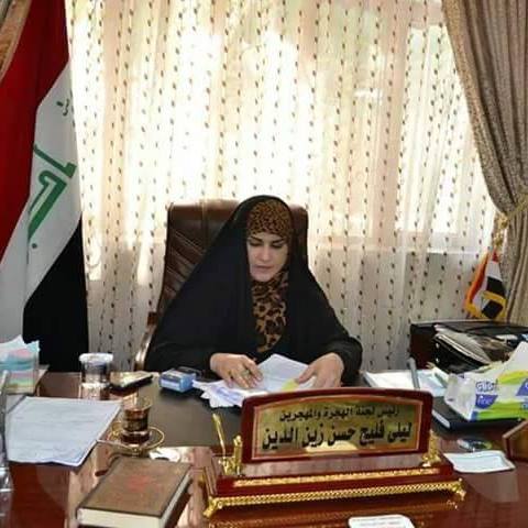 مسؤولة محلية بكربلاء تؤكد وجود 200 كرفان للنازحين مستولى عليه وتنتقد المنظمات الدولية لعدم التعامل مع لجنتها