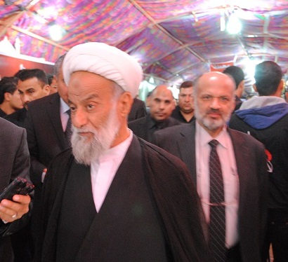 الشيخ الاصفي يحضر مهرجان العشق الحسيني في كلية القانون جامعة كربلاء(مصور)