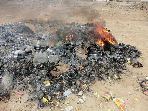 صحة كربلاء تتلف اطنان من المواد الغذائية غير صالحة للاستهلاك البشري