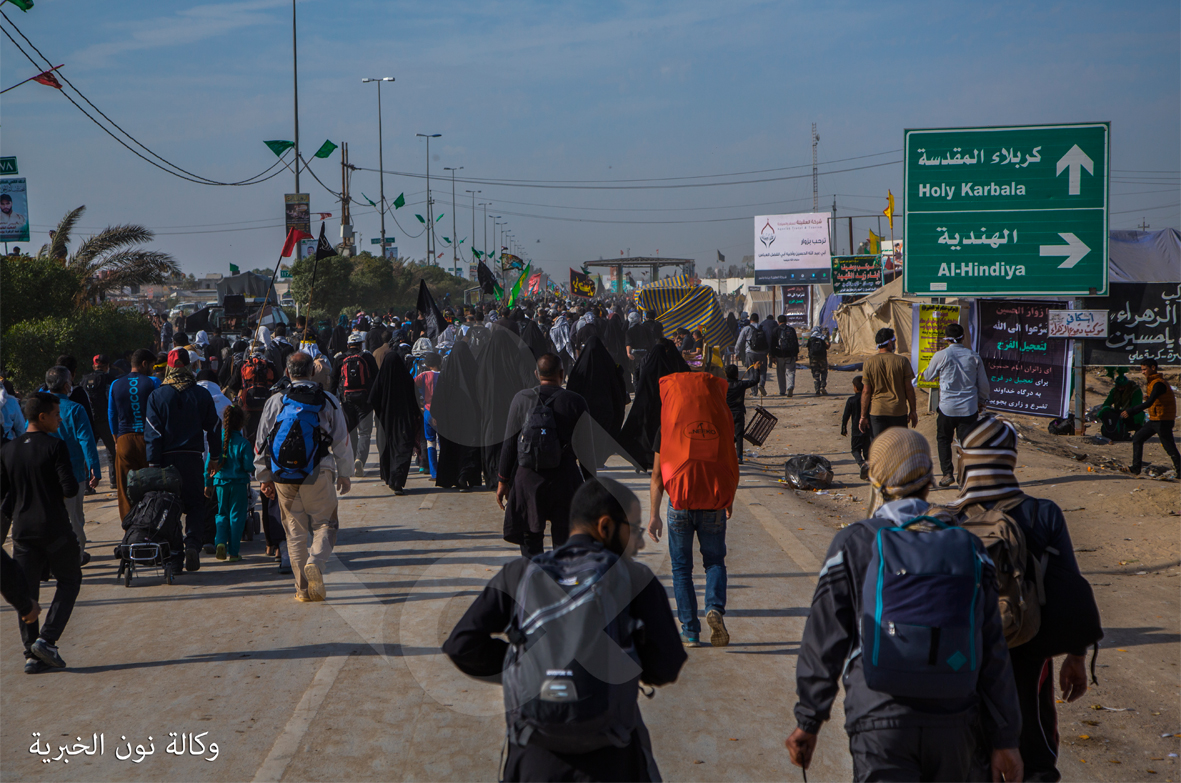 بالصور: ماراثون كربلاء المليوني صوب الامام الحسين (ع)