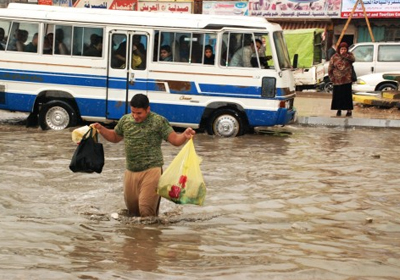 امانة بغداد :اكملنا عملية تصريف وسحب مياه الأمطار من جميع مناطق العاصمة
