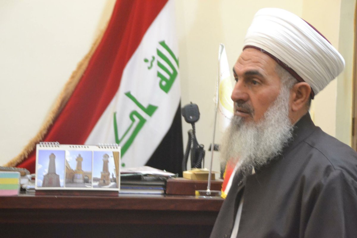 مكتبه: نجاة مفتي أهل السنة مهدي الصميدعي من تفجير مفخخة غربي بغداد