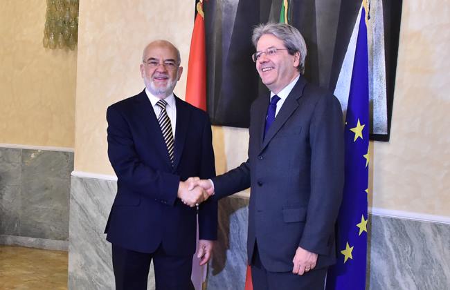 الجعفري يوجه دعوة لنظيره الايطالي لزيارة بغداد