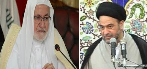 مراسيم تسليم واستلام رئاسة ديوان الوقف الشيعي بين السيدين علاء عبد الصاحب وصالح الحيدري