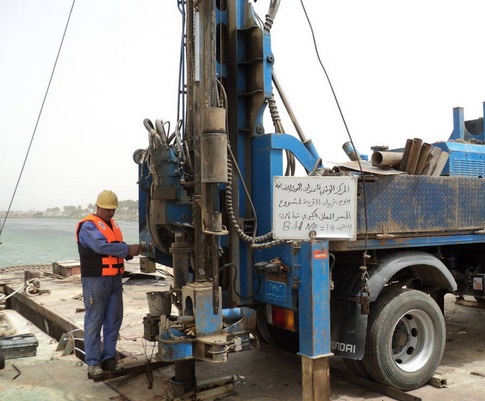 وزارة الاعمار والاسكان والبلديات العامة تعلن استخدام تقنية التحري الموقعي في مياه شط العرب