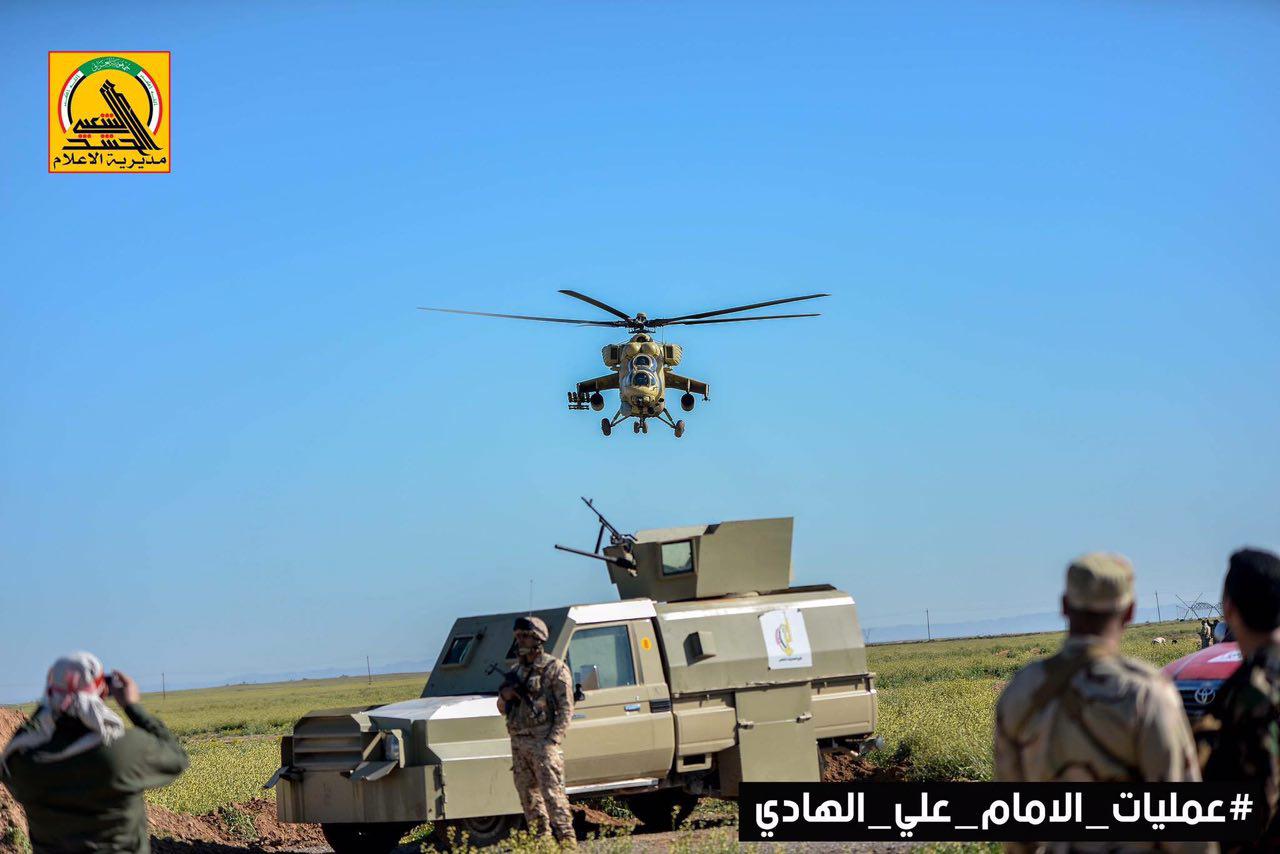 بالصور: الحشد الشعبي يقتل قياديين بارزين في داعش ويحرر عدد من العوائل في صلاح الدين