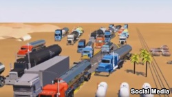 أكبر ضربة جوية لأسطول نفطي تابع لداعش