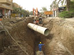 احالة خمسة مشاريع لشبكات مجاري في بغداد بكلفة تجاوزت (6) مليارات دينار