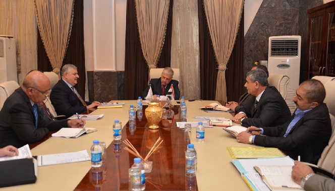 محافظة نينوى تبحث واقع سد الموصل