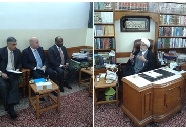 ممثل المرجع السيستاني يدعو الامم المتحدة ان تضع موازنة بمجال حقوق الانسان بالعراق وان لا يصب عملها لجهة دون اخرى+صورة