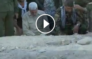 بالفيديو :مكان “مذبح” الجنود العراقيين الذين قضوا على يد الدواعش في تكريت