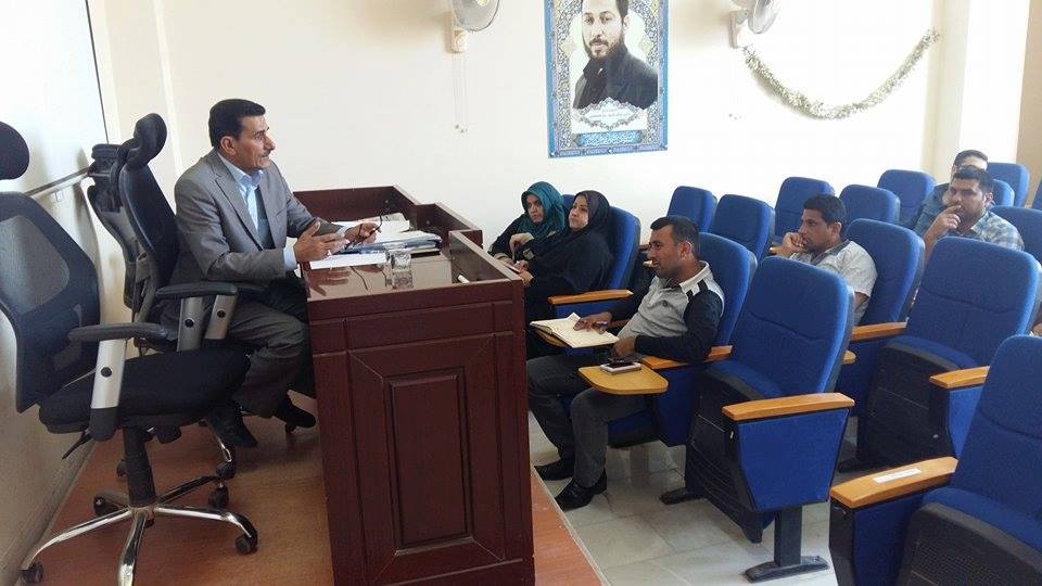 دورة لتطوير مهارات الملاكات الاعلامية في جامعة كربلاء