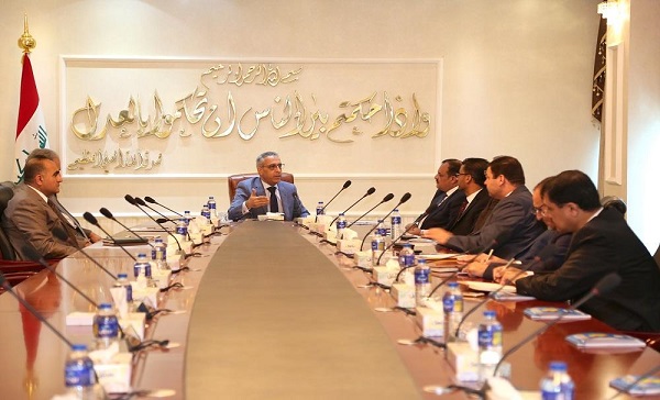 رئيس مجلس القضاء الاعلى يستقبل رئيس وأعضاء لجنة النزاهة في مجلس النواب