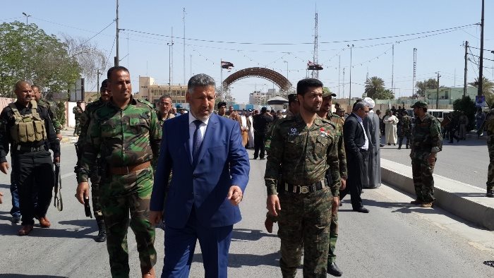 نائب محافظ كربلاء :استعراض سرايا السلام العسكري رسالة للامريكان ومن يقف معها لتقسيم العراق