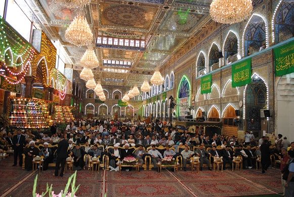 انطلاق فعاليات مهرجان ربيع الشهادة العاشر في كربلاء بحضور رسمي وشعبي (مصور)