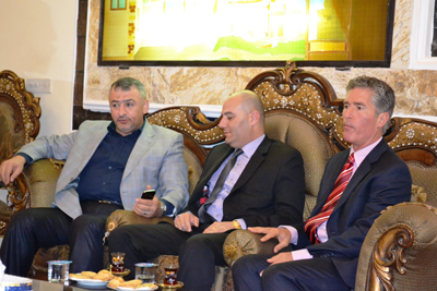 وفد شركة امريكية متخصصة بمجال النفط يزور كربلاء