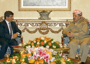 تركيا واقليم كردستان يتفقان على مواجهة اي جماعة تستغل فراغ السلطة في سوريا